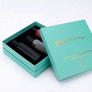 Scatola Regalo in Cartone Rigido con Logo Personalizzato Stampato in Lamina d'Oro e Inserto in Schiuma EVA Nera per Confezioni di Prodotti per la Cura dei Capelli e Cosmetici - Product Image 6