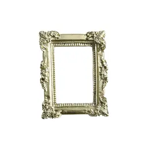 Simple European vintage pattern picture frame resin decoration wholesale handmade diy jewelry accessories landscape crafts
