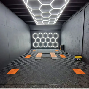 Éclairage mural hexagonal LED Hanyin, design populaire, éclairage linéaire pour garage, éclairage de tunnel pour le detailing automobile - Product Image 4