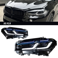 Pour BMW X5 F15 14-18, ensemble de phares avant à LED, plug and play, clignotants dynamiques, éclairage de véhicule