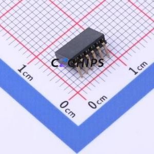 X1311FR-06-C43D24 Pin Socket Bent Lead Through Hole,P=1.27mm Connector 1x6P 1.27mm Square Hole Right Angle Insert - Product Image 2
