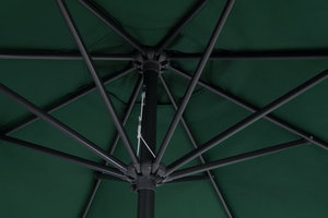 Precio <span class=keywords><strong>de</strong></span> fábrica con recubrimiento en polvo negro <span class=keywords><strong>de</strong></span> hierro <span class=keywords><strong>Parasol</strong></span> <span class=keywords><strong>mano</strong></span> manivela paraguas - Product Image 2