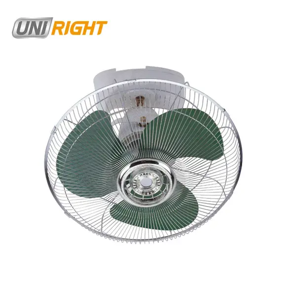 Factory price Mechanical 3 blades wall mounted ceiling orbit 16 inch fan