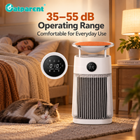 Purificateur d'air intelligent de conception nordique OEM pour voiture, maison, bureau, chambre, élimination des odeurs de bébé et d'animaux domestiques