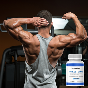 Cápsulas de Turkesterona OEM, Potenciador Muscular, Suplemento de Turkesterona 500mg, Cápsulas de Extracto de Ajuga Turkestanica - Product Image 2