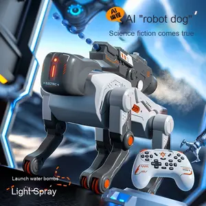 AI Intelligent <span class=keywords><strong>Robot</strong></span> <span class=keywords><strong>Chien</strong></span> Jouet Smart Pet Bombe à Eau avec Pulvérisation de Lumière Télécommande Électrique <span class=keywords><strong>Intelligence</strong></span> <span class=keywords><strong>Artificielle</strong></span> - Product Image 3