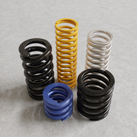 Fournisseur d'usine professionnel de ressorts de compression à grand diamètre de fil pour concasseur à mâchoires, résistance aux hautes températures, sur mesure