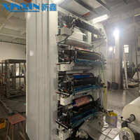 Imprimante flexographique GYT8-1200 de feuille de plastique, machine d'impression non tissée de sac
