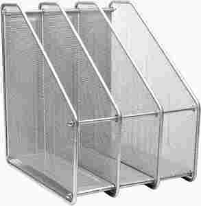 Desktop Organizer Metal Mesh <b>File</b> Wire 3-tiers Magazine Holder A4 <b>Paper</b> Metal <b>File</b> Holder - Product Image 6
