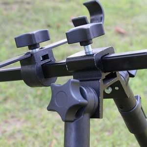 Trípode de aluminio ajustable para caña de pescar, soporte para caña de pescar de carpa, disponible en China - Product Image 3