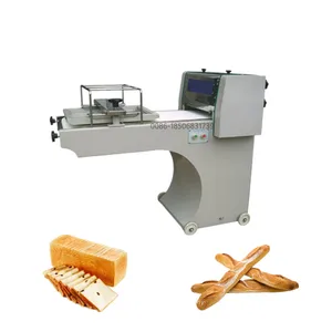 Automatic French Long Bread Big Loaf Dough Clip Toast Forming Moulder Slicer Baguette Making Machine Bakery Equipment