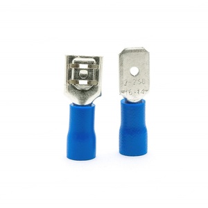 Terminales de Desconexión Hembra de Cobre Preaislados Tipo Filtro PVC, Conector en Frío para Cables de 22-16 AWG, 16-14 AWG, 12-10 AWG - Product Image 3