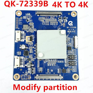 QK-72339B mới hỗ trợ 4K LCD TV phân vùng sửa đổi không phân vùng chuyển đổi 4K đến 4K trên adapter Board - Product Image 2