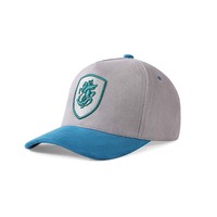 Casquette de baseball en daim bicolore, broderie 3D, structure 6 panneaux, visière incurvée, réglable, unisexe, chapeau de mode haut de gamme
