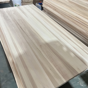 Meilleur prix pour des panneaux en bois de peuplier massif de 20 mm, 25 mm, 30 mm, finition UV, pour plateau de table - Product Image 4