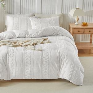 Set Sprei Mikrofiber Buatan Tangan Ukuran Queen King Gaya Bohemia Selimut + Sarung Bantal 3pcs Pengiriman Langsung Set Sarung Selimut - Product Image 5