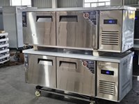 Congélateurs Commerciaux en Acier Inoxydable en Promotion – Équipement de Réfrigération Sous Comptoir pour la Conservation des Aliments dans les Cuisines de Restaurant