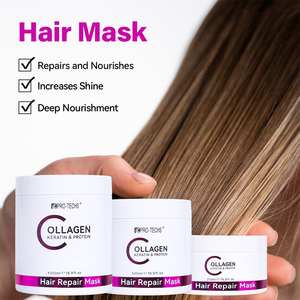 Shampoo et masque capillaires à la kératine en gros d'usine, marque privée, huile de coco, hydratation quotidienne, <span class=keywords><strong>shampooing</strong></span> <span class=keywords><strong>sans</strong></span> <span class=keywords><strong>sulfate</strong></span> - Product Image 5