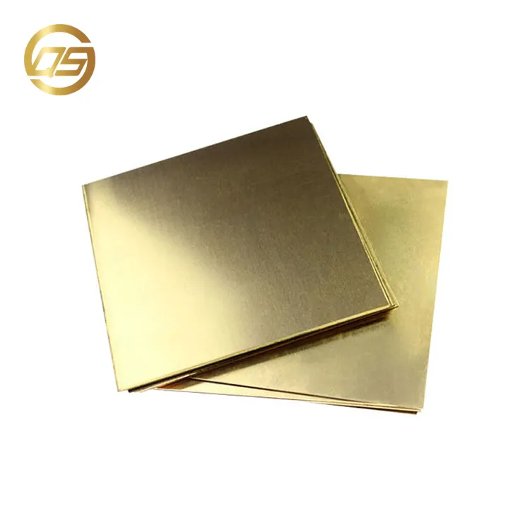 Competitive Price Pattern Brass Copper Plate 0.5mm 10mm Decorative Brass Bangle Sheet Jewelry Accessory