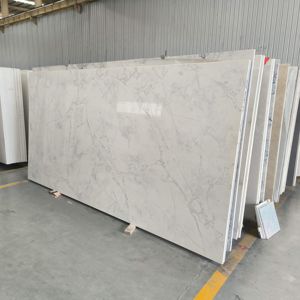 <span class=keywords><strong>XGX</strong></span> คาลาแคตตาขัดเงา ZS001แผ่นใหญ่สีขาวควอตซ์สำหรับใช้ในโรงแรมดีไซน์ทันสมัยทนไฟกันน้ำรับประกัน5ปี - Product Image 2