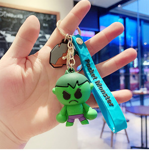 Portachiavi in PVC e Silicone con Personaggi <span class=keywords><strong>Marvel</strong></span> 3D, Spider-Man, Iron Man, Ciondolo Personalizzato per Auto e Borsa, Regalo Promozionale - Product Image 5