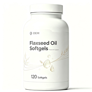 Cápsulas de Aceite de Linaza de Fábrica OEM ODM, Proporcionan Soporte Nutricional Omega-3, Salud del Corazón para Hombres y Mujeres - Product Image 1
