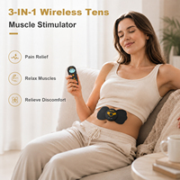 Fournisseur d'usine Appareil TENS sans fil pour physiothérapie, stimulateur musculaire à impulsions électroniques pour massage du cou et soulagement de la douleur 20