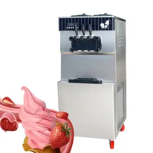 Máquina para hacer helados de servicio suave, nuevo tipo con bomba de aire, gran oferta, 2021