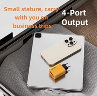 Charger USB-C PD GaN 2 Port 120W Grosir, Pengisian Cepat 3.0, Adaptor Ponsel untuk 15/14/13