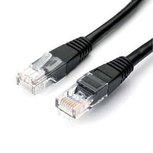 Cabo ethernet rj45 cat6 0.5 1 <span class=keywords><strong>2</strong></span> <span class=keywords><strong>3</strong></span> metros, cabo de ligação elétrica cat 5, cabo com proteção sftp preto - Product Image 4