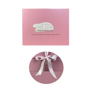 HengXing Luxury <b>pink</b> Printed Cardboard Magnetic Closure <b>Gift</b> Box with Book Shape Packaging Box for Pillows - Product Image 2