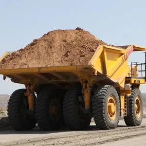 Truk Sampah Penambangan 100ton Tugas Berat Pabrik Tiongkok untuk Dijual Di Afrika Selatan