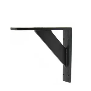 Heavy Duty Foldable Shelf Black Bracket Angle Adjustable Support Shelf Bracket for Furniture