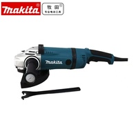 Meuleuse d'angle industrielle mini 180 mm 7 pouces de haute qualité 220 V haute puissance 2400 W pour le polissage, le meulage et la découpe