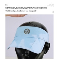 TU Baseball Dry Fit Réfléchissant Respirant Sports Tennis Réglable Logo Personnalisé Pare-Soleil Chapeau Vide Top Golf Mens Running Cap