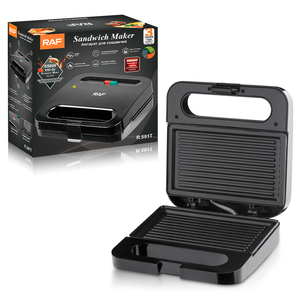 RAF Multifunctional Double-side Heating Non-stick Coating Panini <b>Waffle</b> Sandwich Maker <b>Machine</b> With Light Indication Multifuncti - Product Image 5