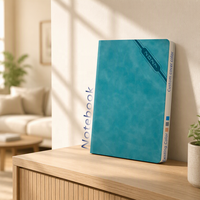 Agenda 2027, couverture rigide en cuir, format A5/A4, carnet de notes de bureau, 100 feuilles, impression UV, cadeau promotionnel pour les services commerciaux