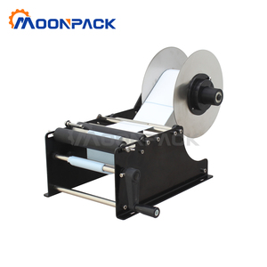 Moonpack MT-30 của nhãn hiệu tay hoạt động máy dán nhãn nhỏ của nhãn hiệu Vòng chai rượu vang dính Sticker dán nhãn máy - Product Image 3