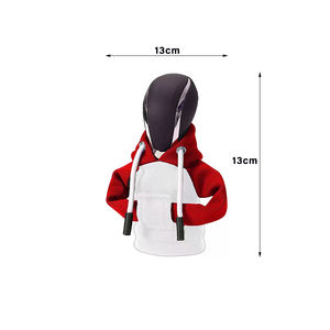 Araba vites kapağı vites topuzu Hoodie araba süslemeleri korumaları için evrensel araba iç aksesuarları - Product Image 6