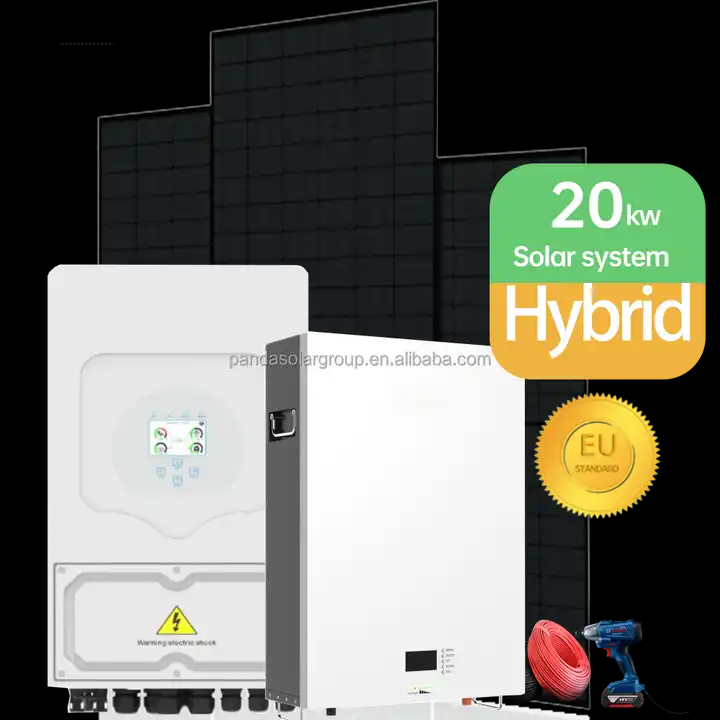 20 kw off grid home solar power system full kit