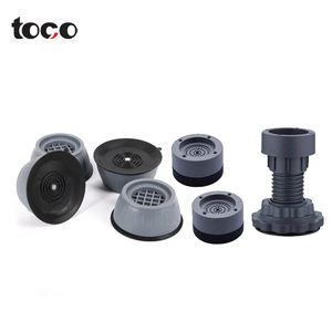 Toco Eco-Friendly: Tappetini Antivibrazione e Antiscivolo in Gomma da 8/9 cm per Piedini di Mobili, <span class=keywords><strong>Lavatrice</strong></span> e Asciugatrice - Product Image 4