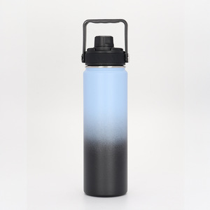 Outdoor 304 Stainless Steel Sports Water Bottle Vacuum Insulated Large Capacity With Handle For Hiking And Travel - Product Image 3