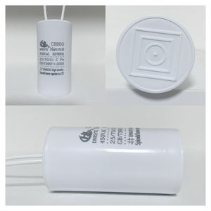 <span class=keywords><strong>CBB60</strong></span> <span class=keywords><strong>450V</strong></span> 2UF 3UF 4uf 5uf 6uf 8uf 10uf 12uf <span class=keywords><strong>14uf</strong></span> 16uf 18uf 20uf 25uf 30uf 35uf 40uf 50uf 60uf 80uf 100uf Capacité de démarrage - Product Image 2