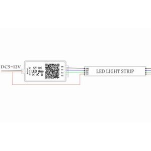Bluetooth APP 5V-24V 1024 Pixel WS2811 WS2812B APA102 TM1814 SM16703 SK6813 TM1913 Adresseerbare LED Strip SP110E RGB Controller - Product Image 5