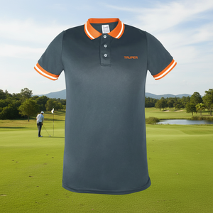 Polo Performance da Uomo MASTER 72, Grigio, S, TRUPER - Product Image 3