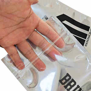 Bolsa de Mylar Plateada con Cierre Hermético de Tres Lados, Personalizada, a Prueba de Olores, para Empacar Artículos Pequeños - Product Image 2