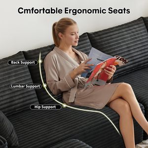 107 gia đình Kích thước <span class=keywords><strong>sofa</strong></span> cắt 3 chỗ ngồi L hình dạng đám mây đi văng với lưu trữ <span class=keywords><strong>Chaise</strong></span> vải <span class=keywords><strong>sofa</strong></span> Ý phong cách đám mây cắt đi văng - Product Image 4