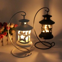 Bougie suspendue Offre Spéciale lanternes bougeoir de mariage chandelier vintage en métal, décor à la maison de lanterne de tempête