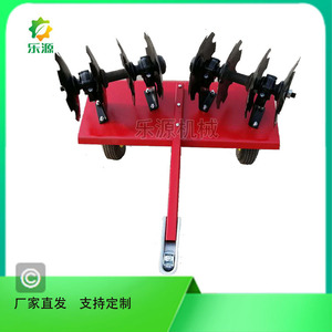 Disc Harrow Farm <b>Cultivator</b> 1 Row Red Gear Type Easy To Operate For ATV Use - Product Image 4