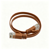 Câble Ethernet RJ45 Cat6A STP à utilisation maximale de la bande passante, zéro perte de packet pour le câblage des salles de serveurs